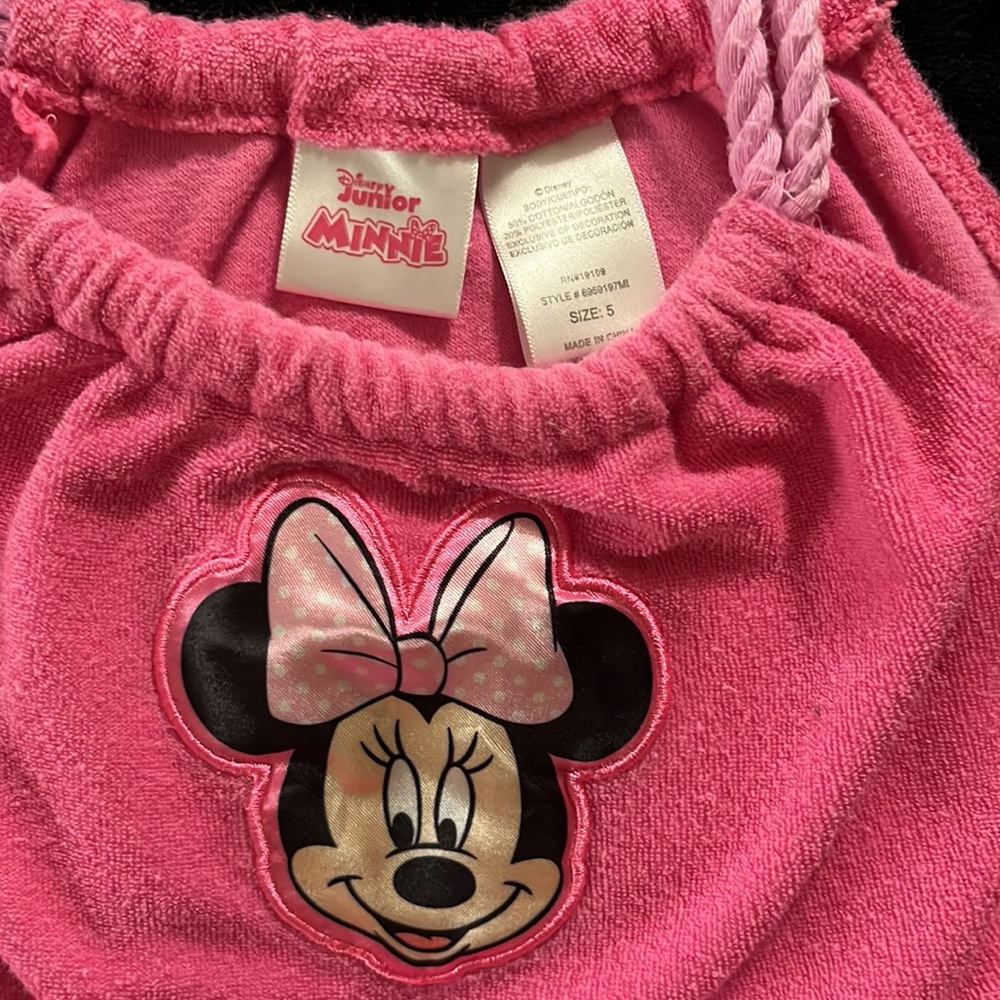 Girl Minnie Mouse coverup or dress - Picture 3 of 4
